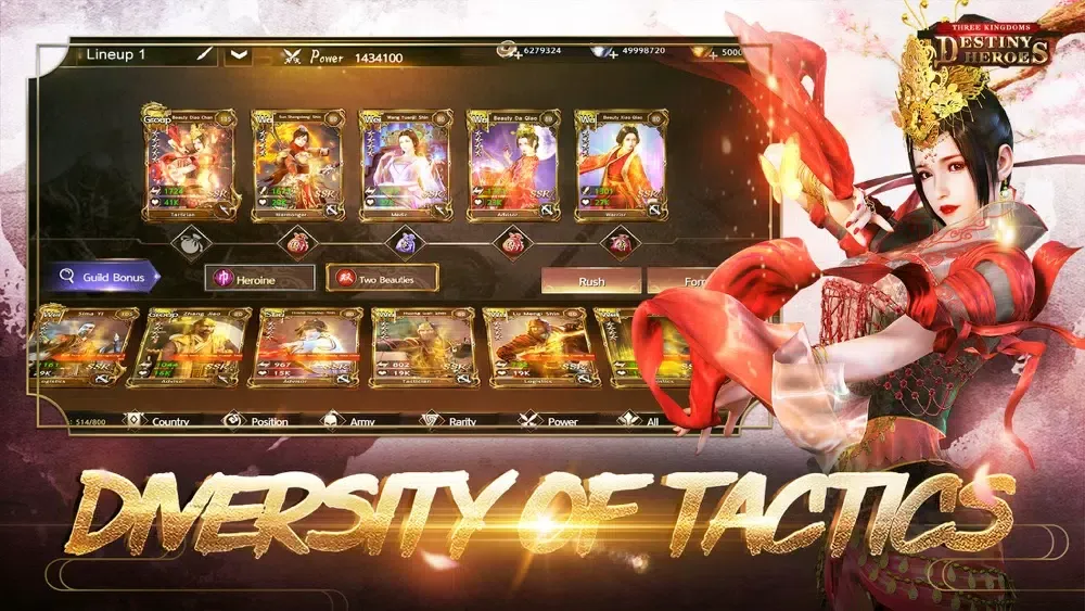 Three Kingdoms: Destiny Heroes Screenshots
