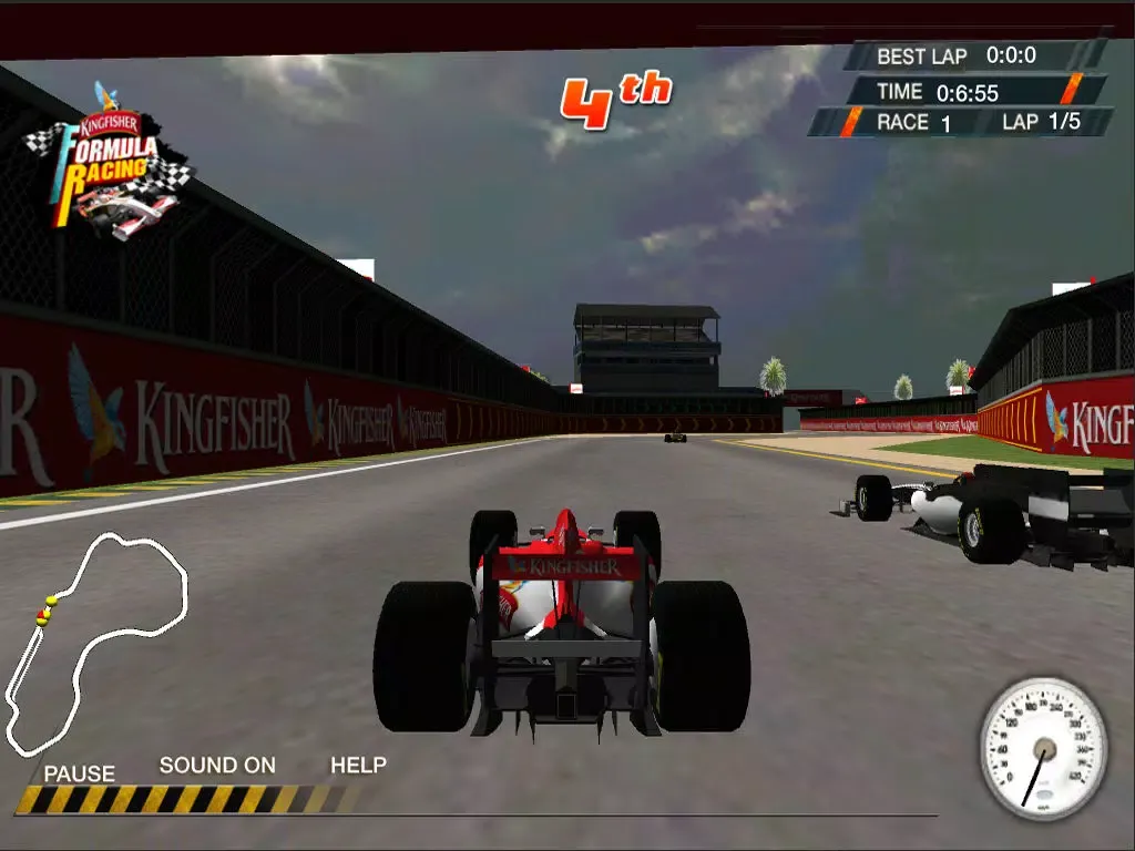 Kingfisher Formula Racing iPad  سکرین شاٹس