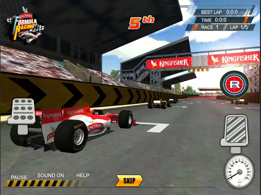 Kingfisher Formula Racing iPad  سکرین شاٹس