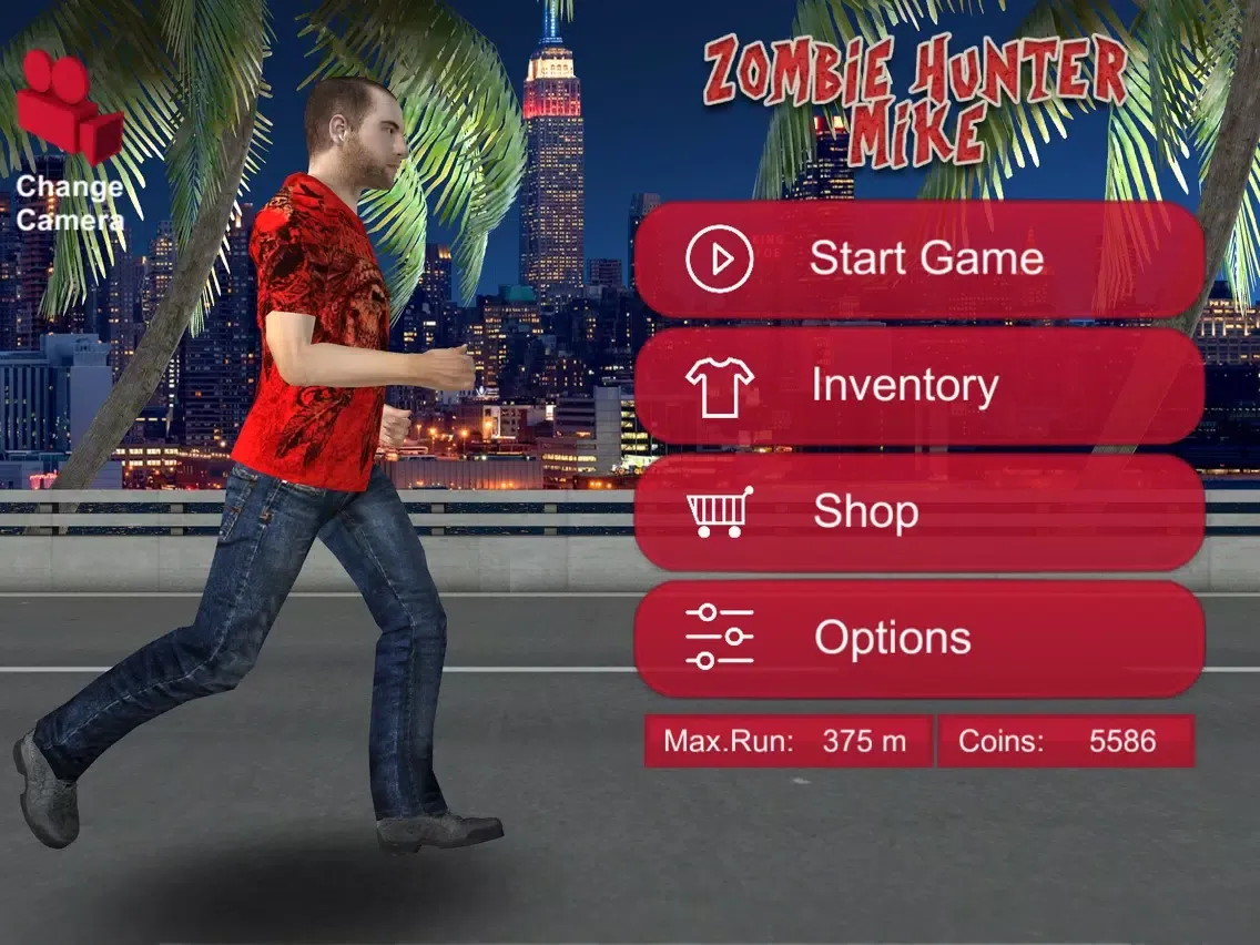 تصاویر Zombie Hunter Mike iPad 