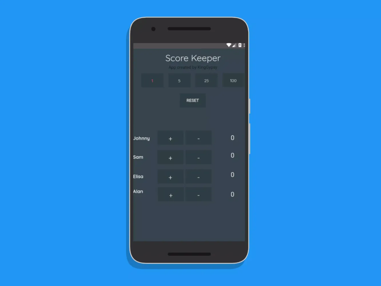 Score Keeper Screenshots
