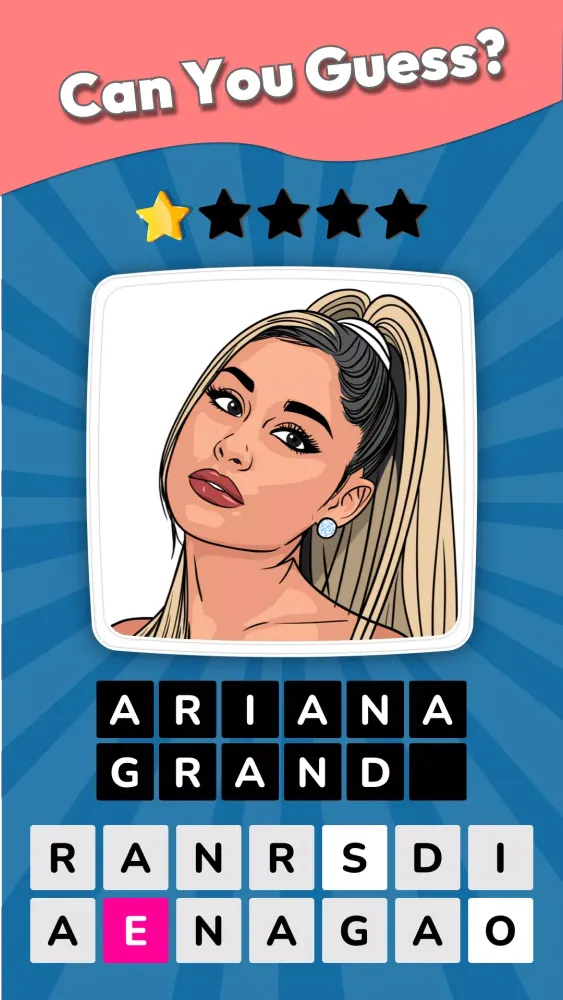 Zrzuty ekranu Guess the Celebrities