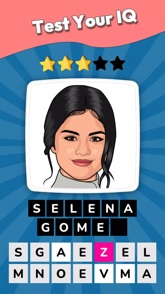 Zrzuty ekranu Guess the Celebrities