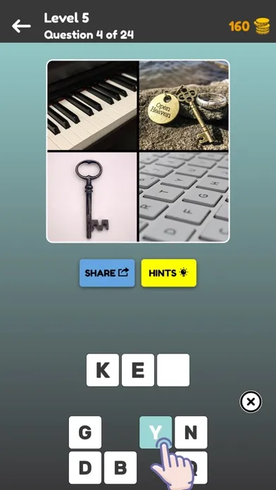 تصاویر Quiz: 4 Pics Game