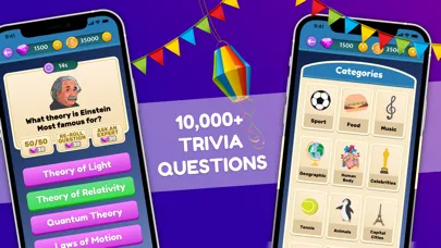 Captures d'écran de Trivia King: Tease your brain