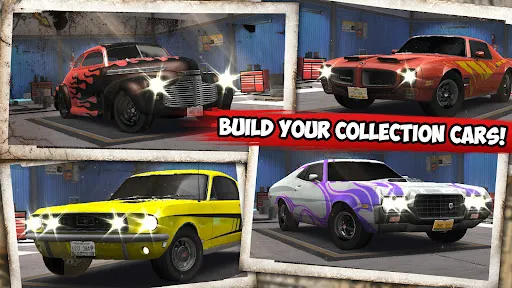 Zrzuty ekranu Classic Drag Racing Car Game