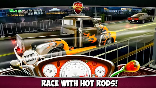 Zrzuty ekranu Classic Drag Racing Car Game