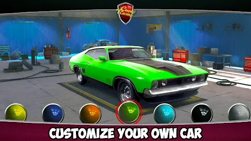 Zrzuty ekranu Classic Drag Racing Car Game