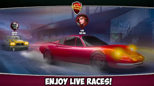 Zrzuty ekranu Classic Drag Racing Car Game