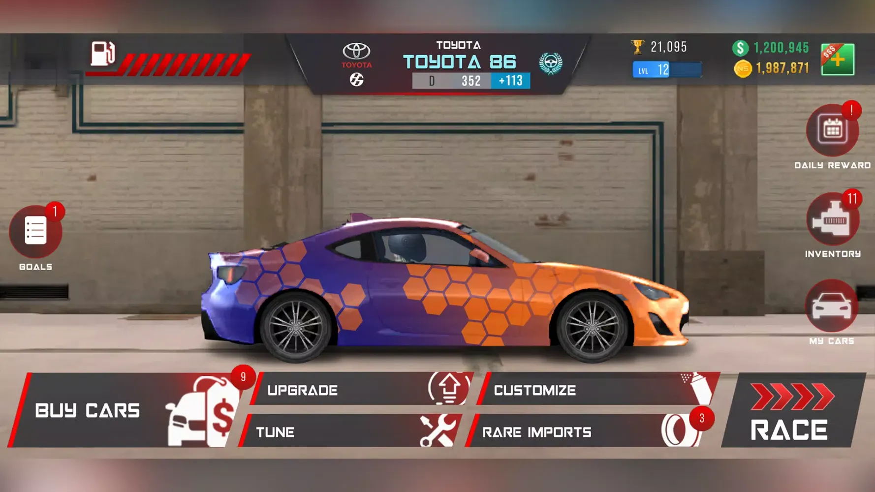 Nitro Speed: Drag Racing 2D Screenshots