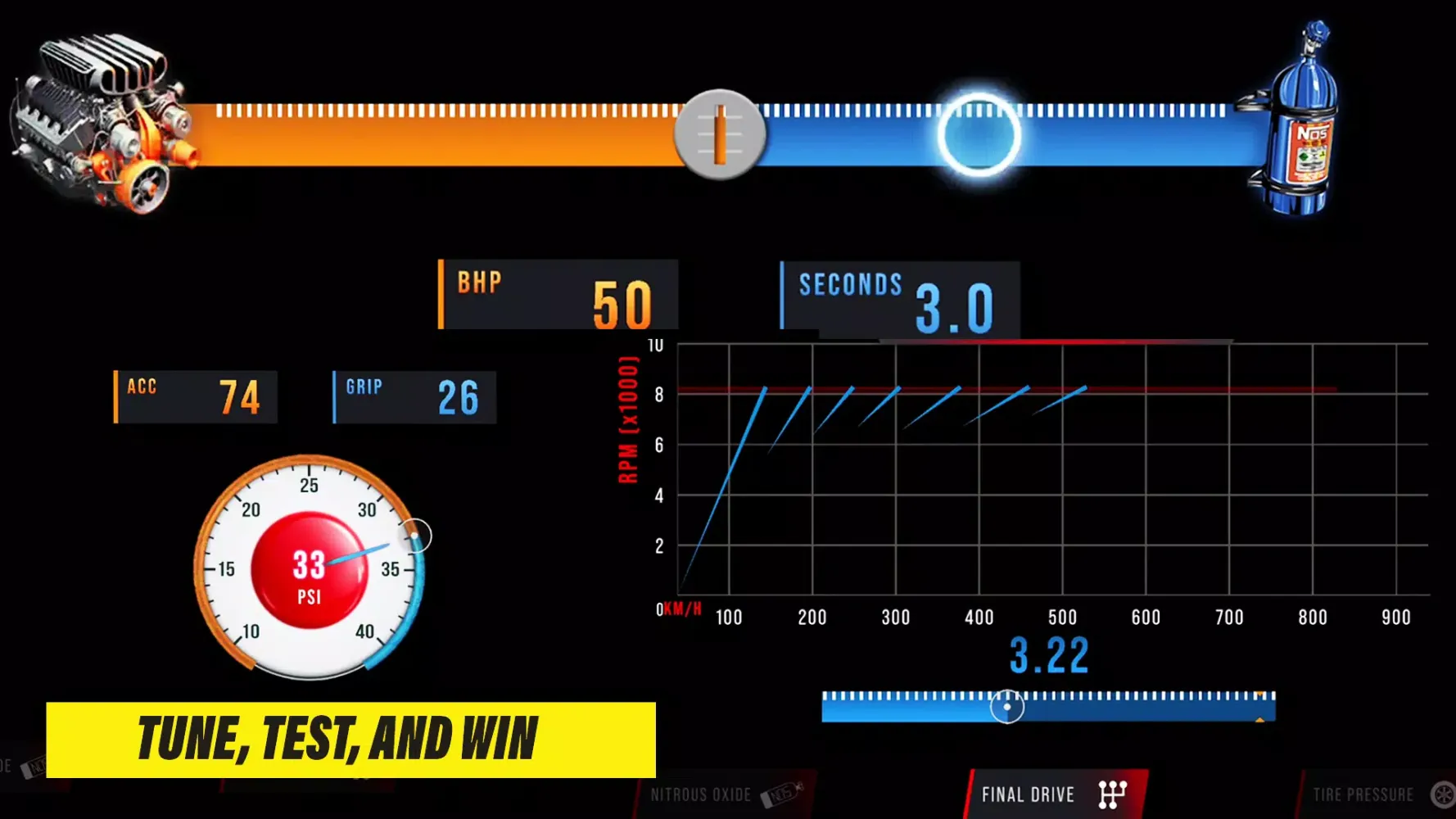 Nitro Speed: Drag Racing 2D Screenshots