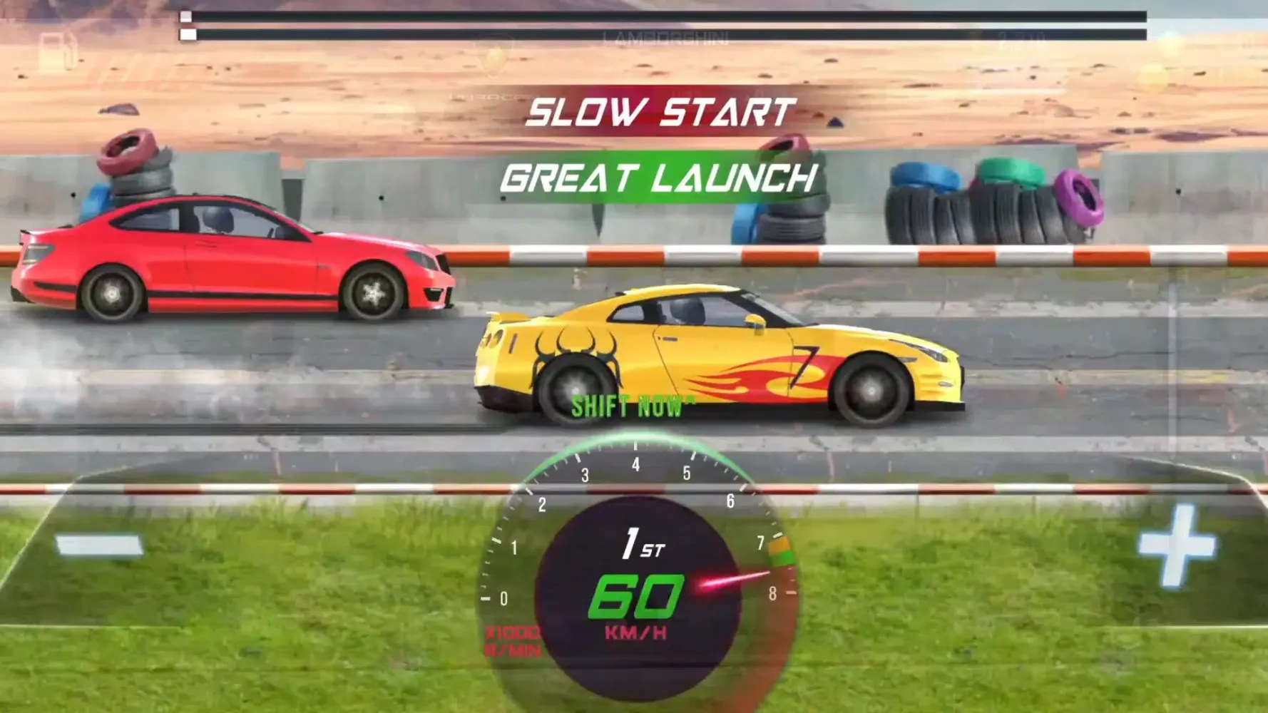 Nitro Speed: Drag Racing 2D Screenshots