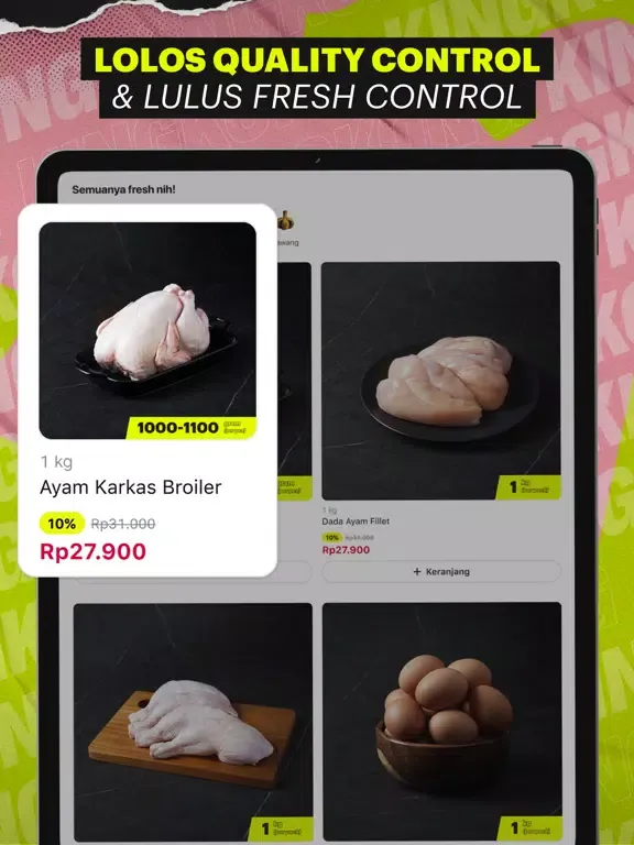 KingKong Meats iPad 应用截图