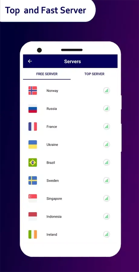 king vpn: Fast, Secure VPN Screenshots
