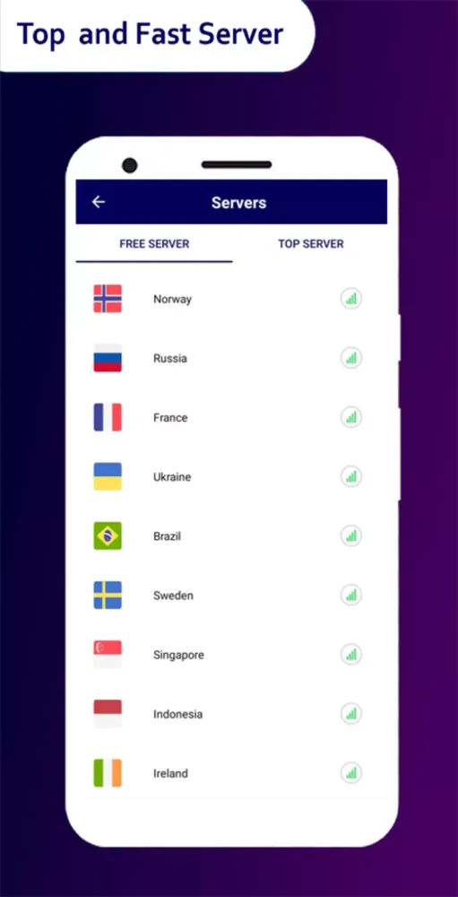 king vpn: Fast, Secure VPN Screenshots