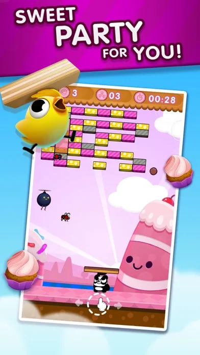 Скриншоты Super Cookie Brick Breaker