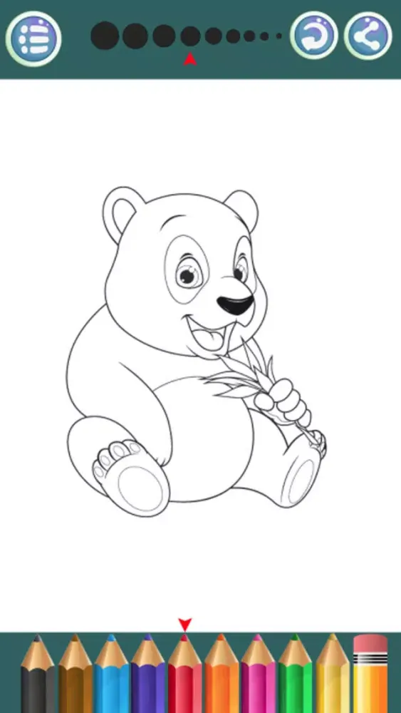Screenshot di Animal cartoon coloring books for kids
