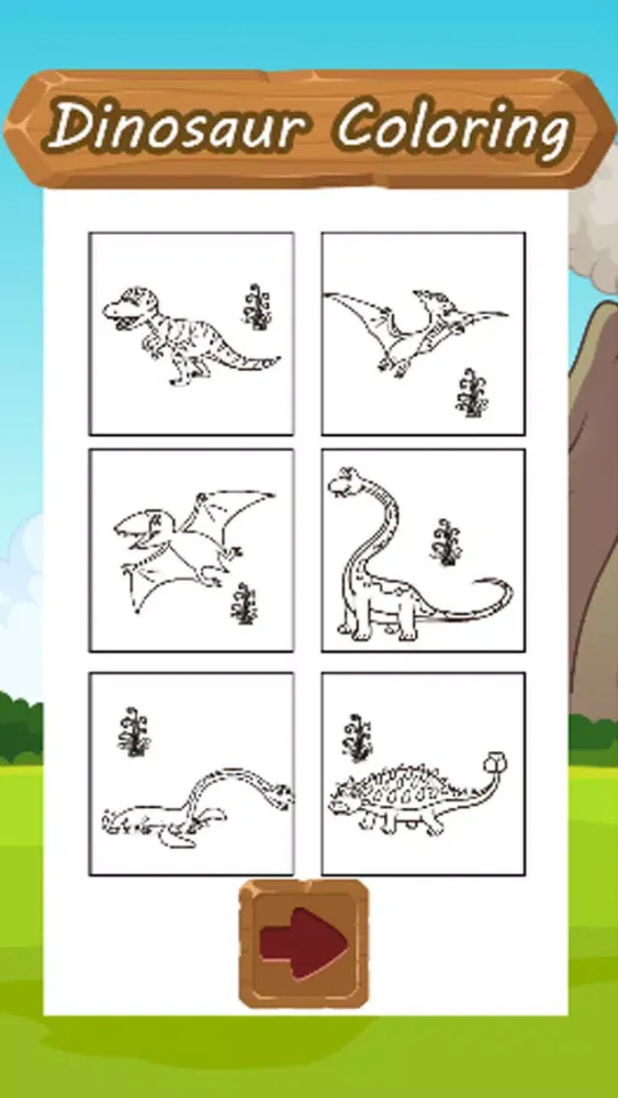 Dinosaur Coloring Kid Book Screenshots
