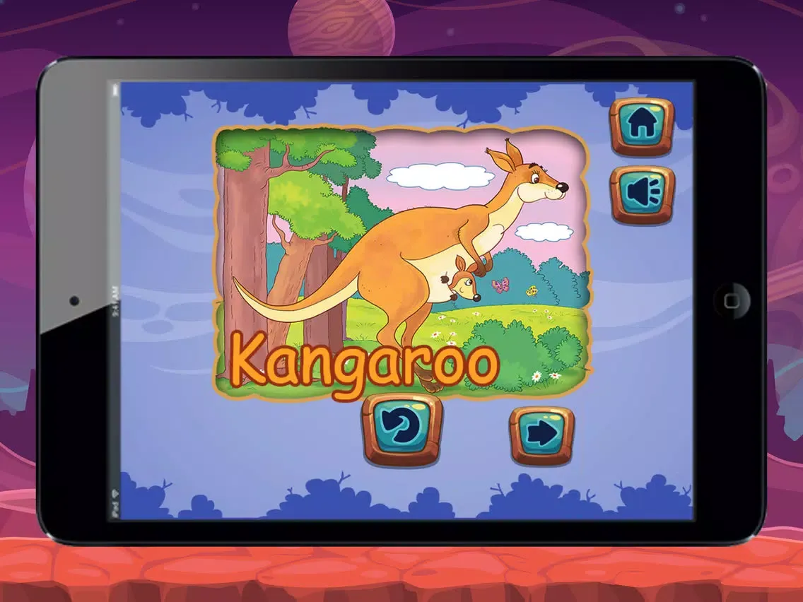 Tangkapan layar Animals World Vocabulary Cute iPad 