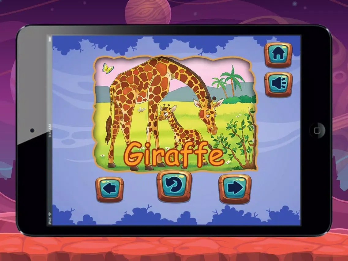 Tangkapan layar Animals World Vocabulary Cute iPad 