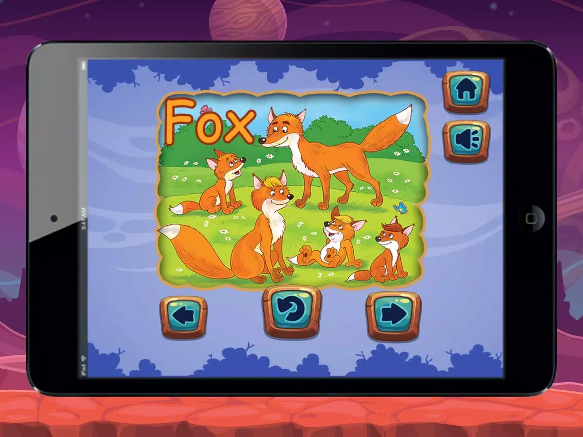 Tangkapan layar Animals World Vocabulary Cute iPad 