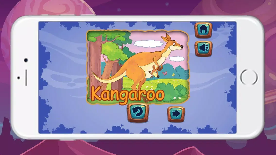 Tangkapan layar Animals World Vocabulary Cute
