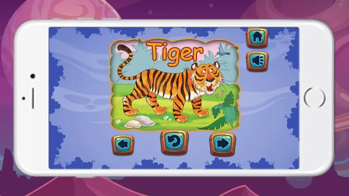 Tangkapan layar Animals World Vocabulary Cute
