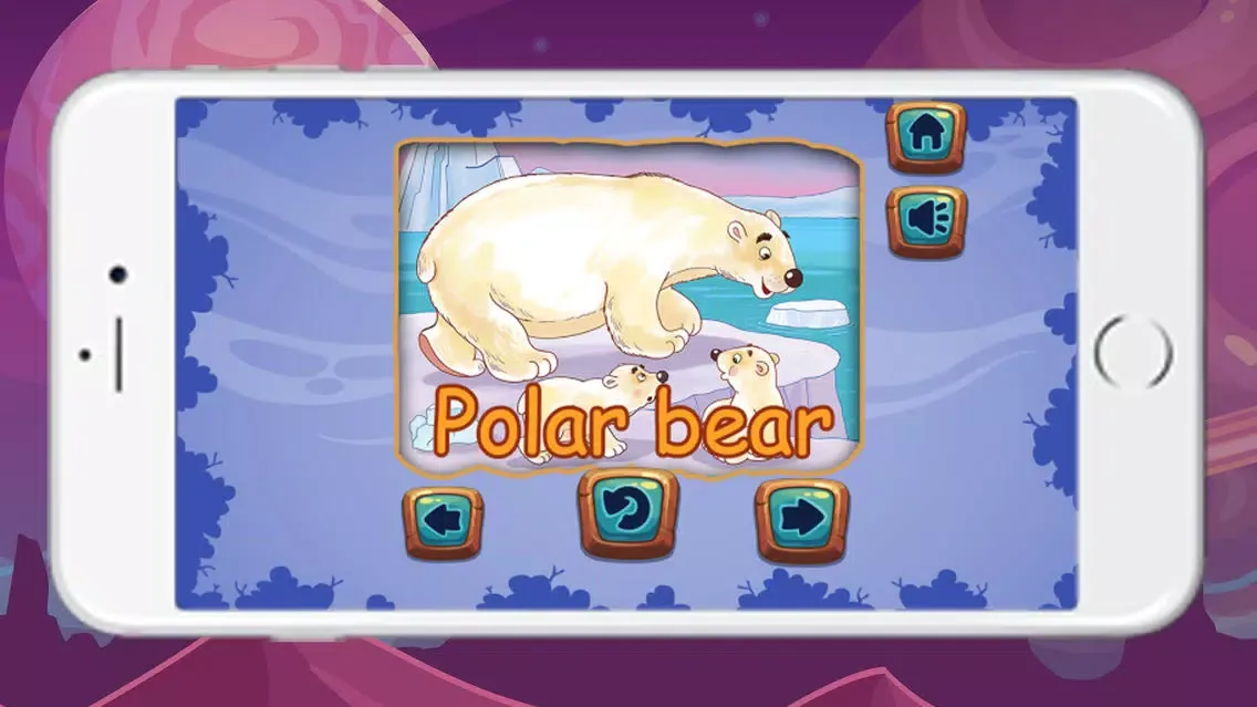 Tangkapan layar Animals World Vocabulary Cute
