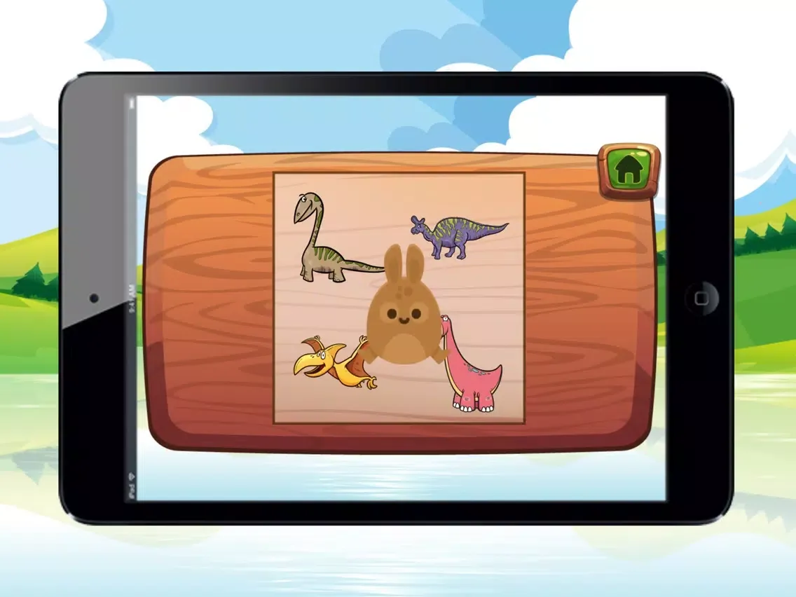 Скриншоты Dinosaur Shadow Puzzle Games for kids iPad 
