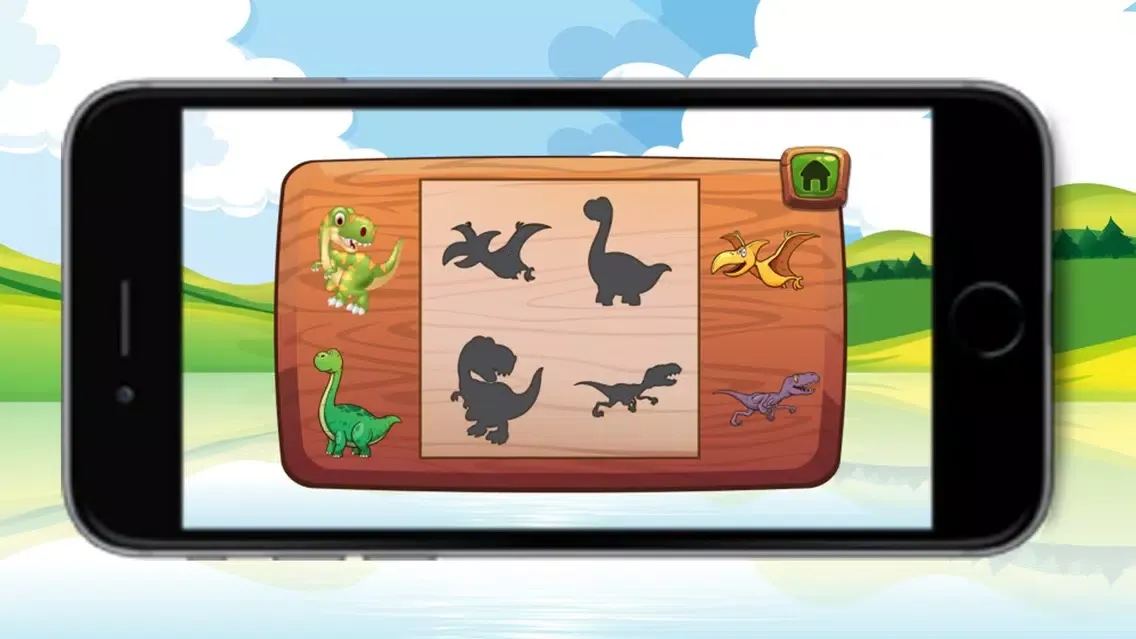 Скриншоты Dinosaur Shadow Puzzle Games for kids