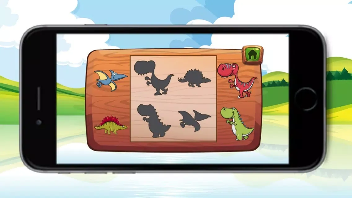 Скриншоты Dinosaur Shadow Puzzle Games for kids