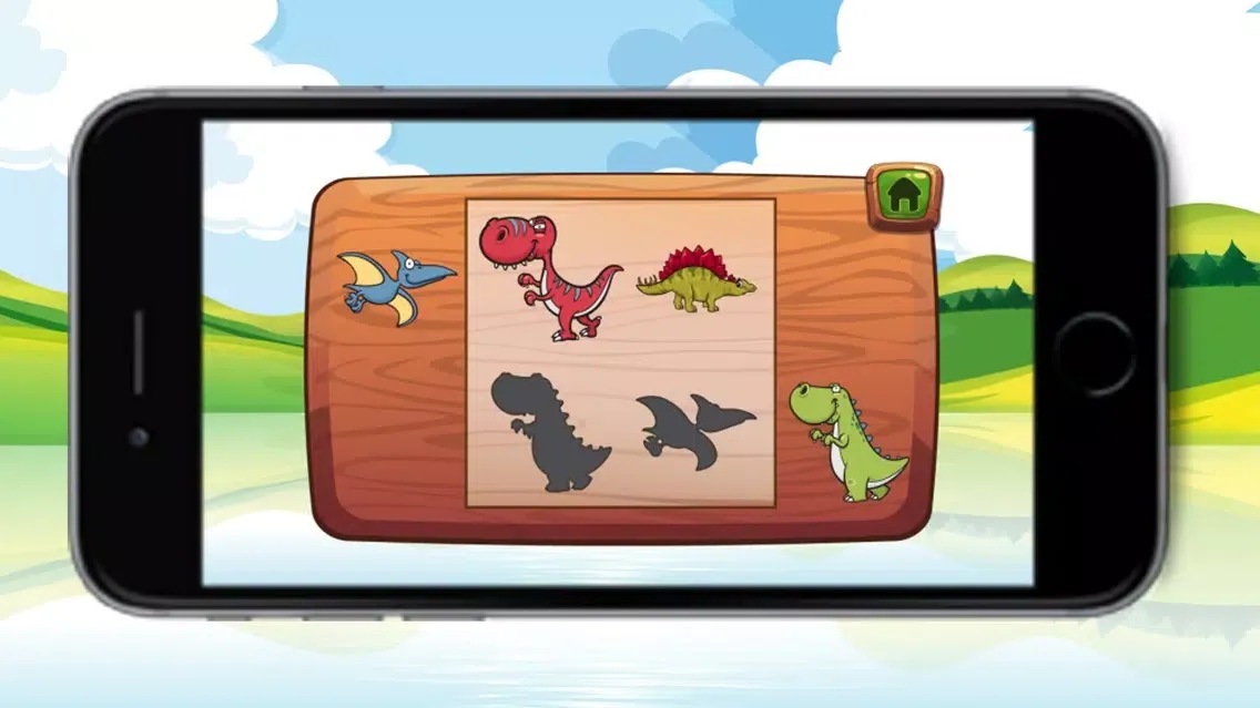 Скриншоты Dinosaur Shadow Puzzle Games for kids