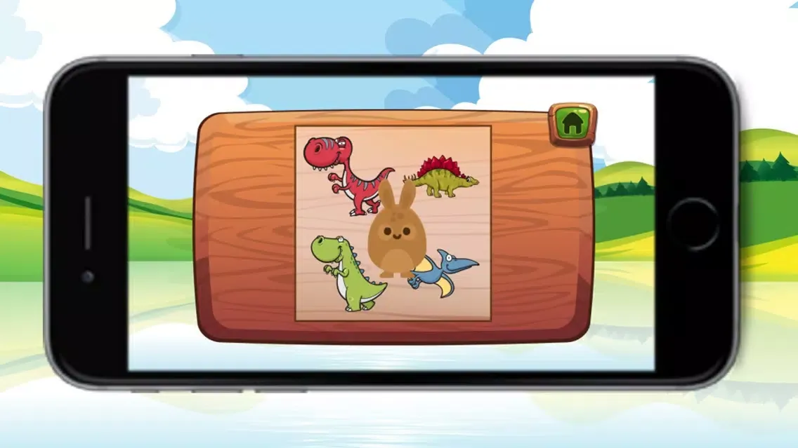 Скриншоты Dinosaur Shadow Puzzle Games for kids