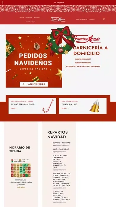 Captures d'écran de Pedidos Aranda