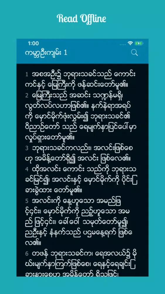 Myanmar Bible应用截图