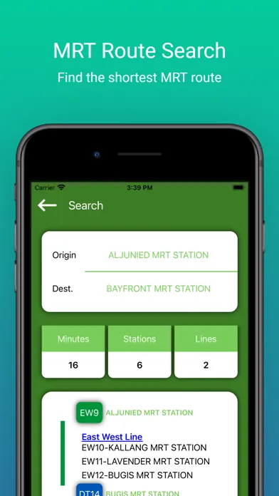 SG Bus (MRT map) 스크린샷