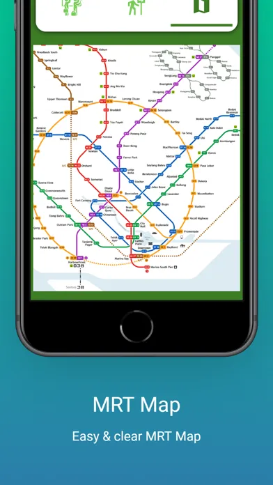 SG Bus (MRT map) 스크린샷