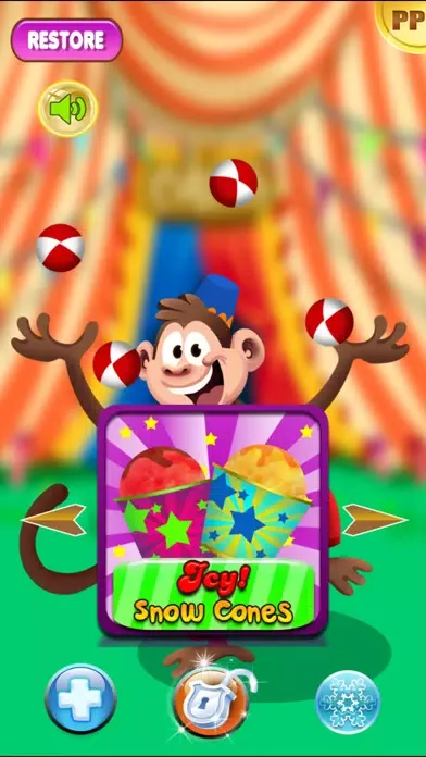 Capturas de tela do Hungry Dora Makes Frozen Treats!