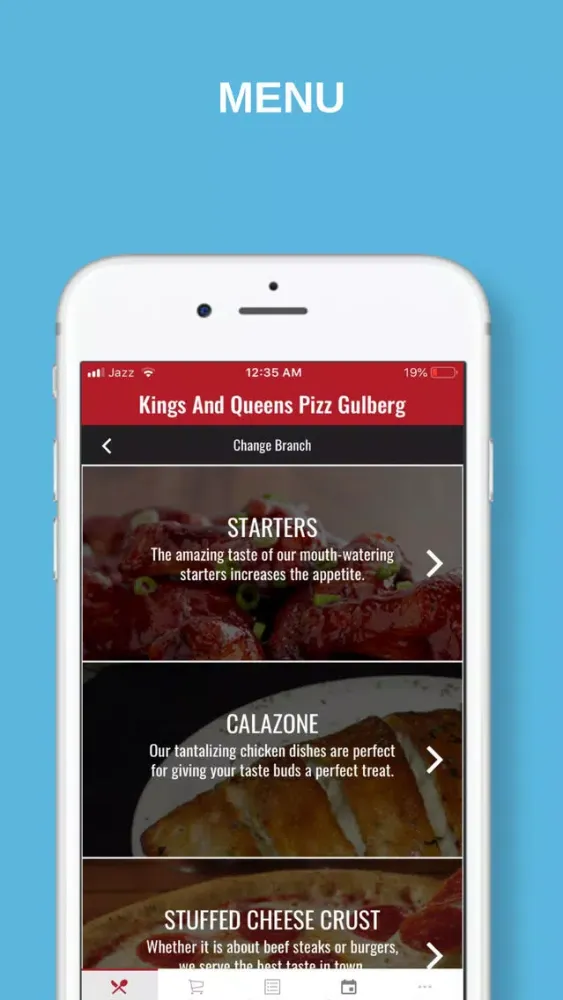 صور Kings & Queens Pizza App