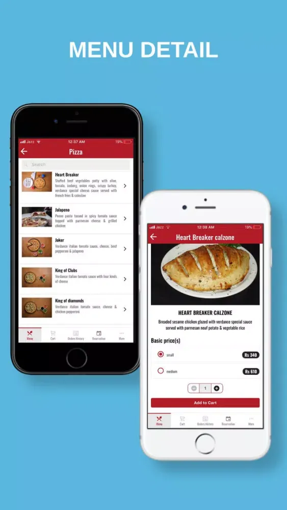 صور Kings & Queens Pizza App