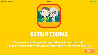 Tangkapan layar Situations