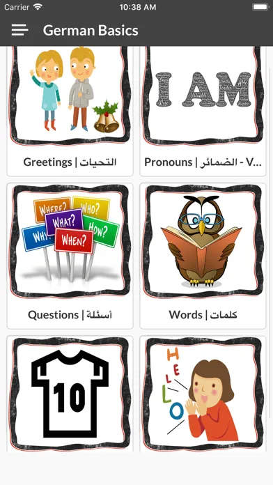 Learn German Basics Screenshots