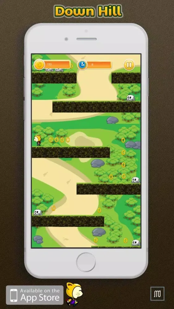 Скриншоты Down Hill : Jumping Game