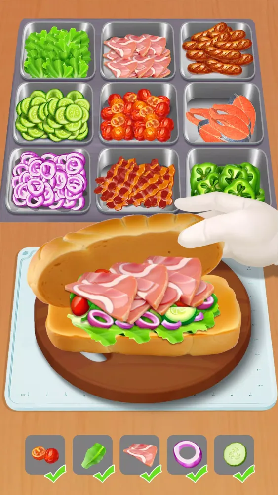 Zrzuty ekranu Happy Diner Story™: Cooking