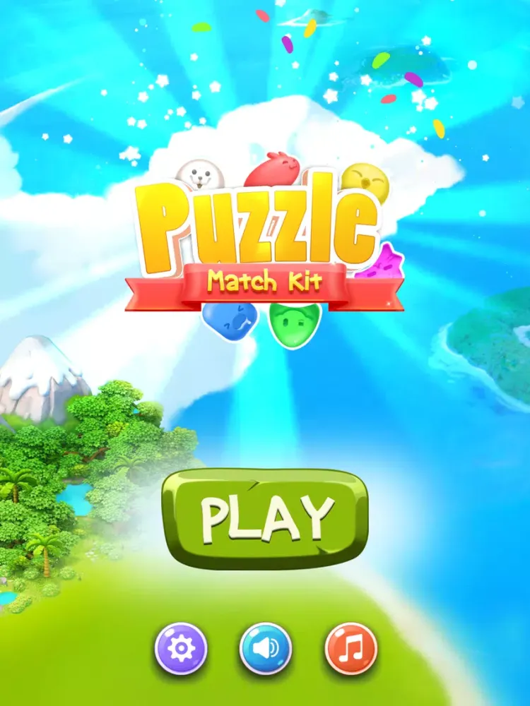 ภาพหน้าจอของ Puzzle Jelly Match 2 iPad 