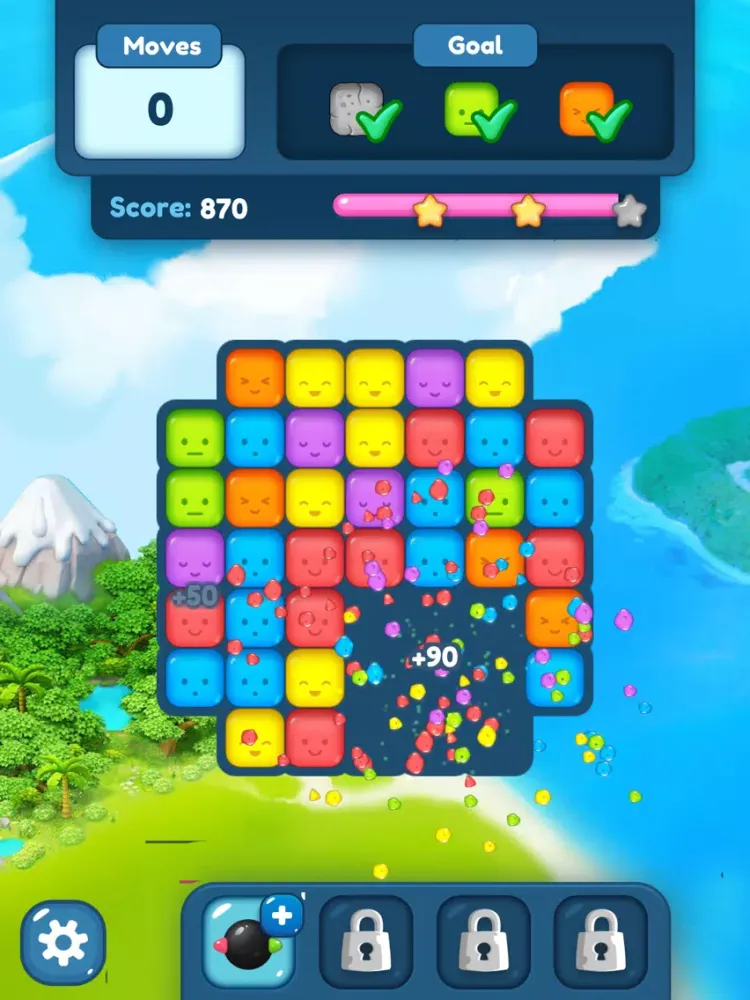 ภาพหน้าจอของ Puzzle Jelly Match 2 iPad 