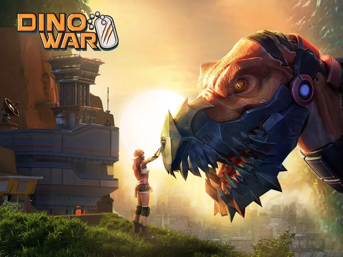 Tangkapan layar Dino War: Rise of Beasts iPad 