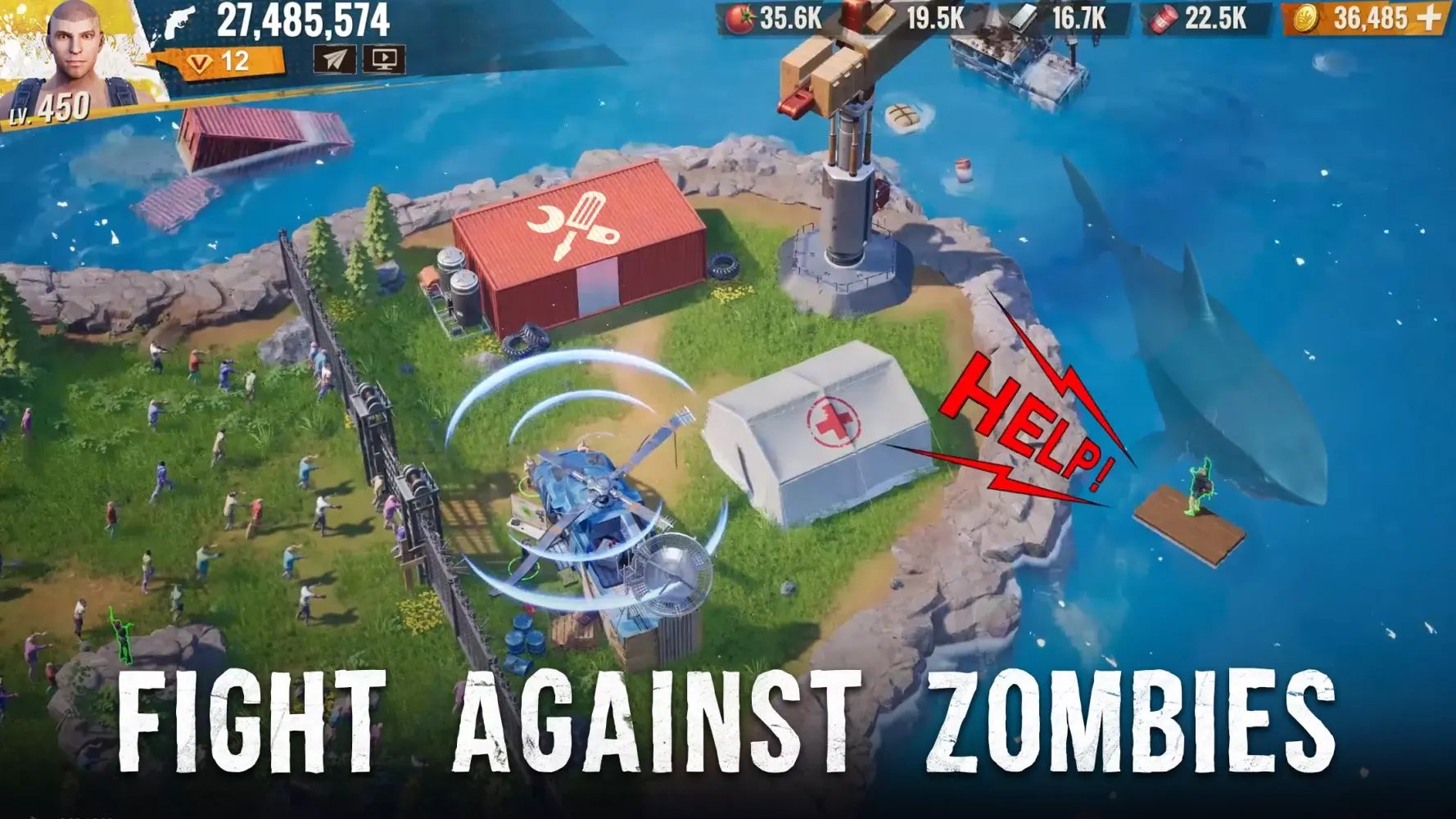 Capturas de pantalla de Survival Blitz: Zombie War