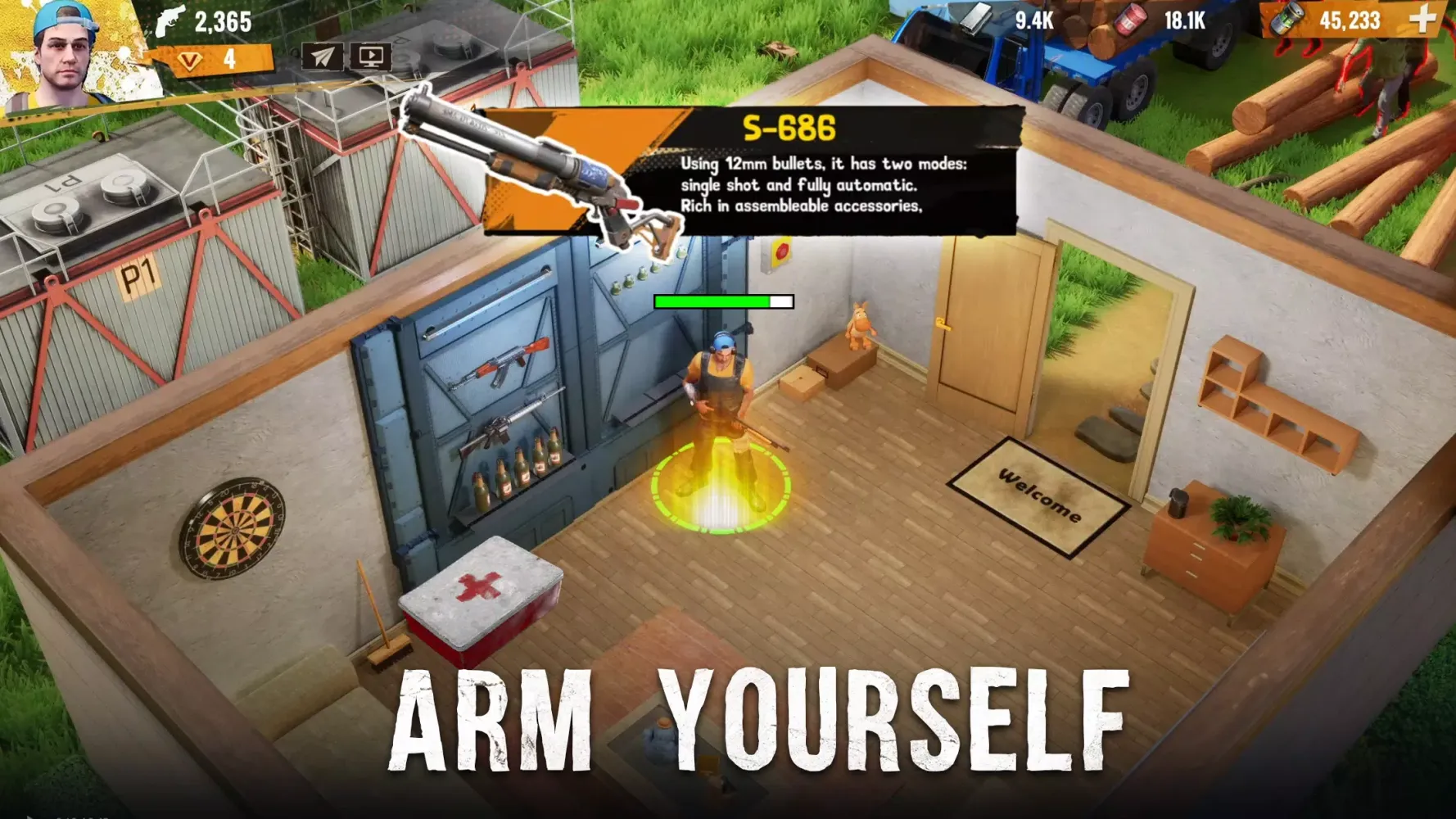 Capturas de pantalla de Survival Blitz: Zombie War