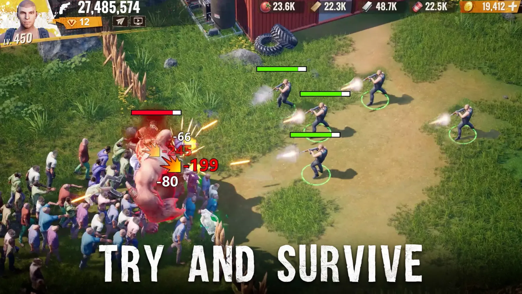 Capturas de pantalla de Survival Blitz: Zombie War